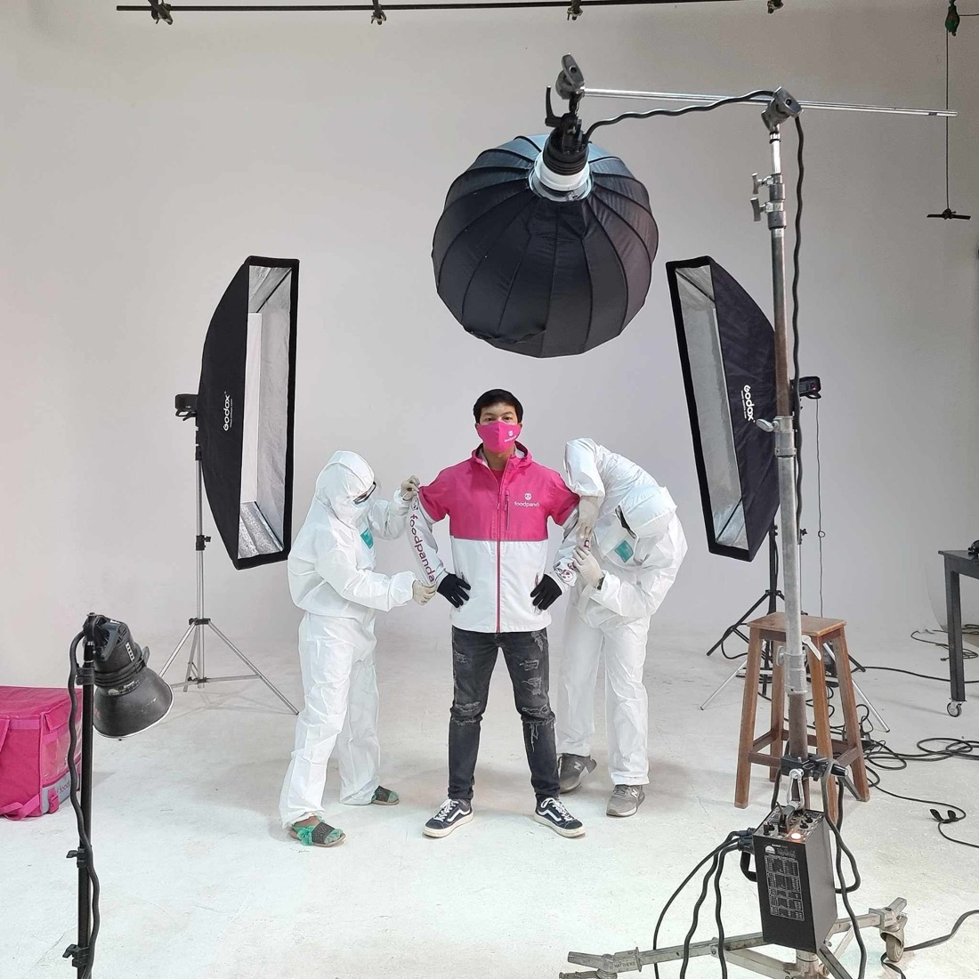 Fashion campaign at Cyclorama Studio Rental